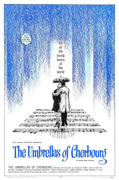 The Umbrellas of Cherbourg (1964) Movie Poster